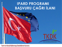 TKDK  IPARD  II Dönem İkinci Başvuru Çağrı  İlanı