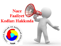 Güncel Faaliyet (Nace) Kodlarının Bildirilmesi