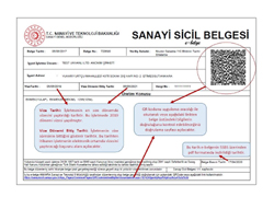 Sanayi Sicil Belgesi'nin Elektronik Ortama Taşınması