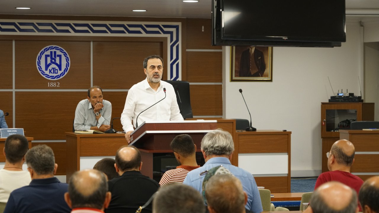 KONYA’NIN LOJİSTİK AVANTAJINI  DEĞERLENDİRME GAYRETİNDEYİZ