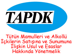 Duyuru ve Etkinlikler Tütün Mamulleri ve Alkollü İçkilerin Satışına ve Sunumuna İlişkin Usul ve Esaslar Hakkında Yönetmelik