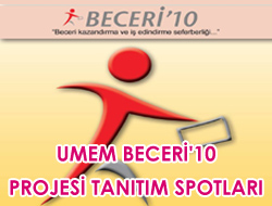 UMEM Beceri'10 Projesi Tanıtım Spotları