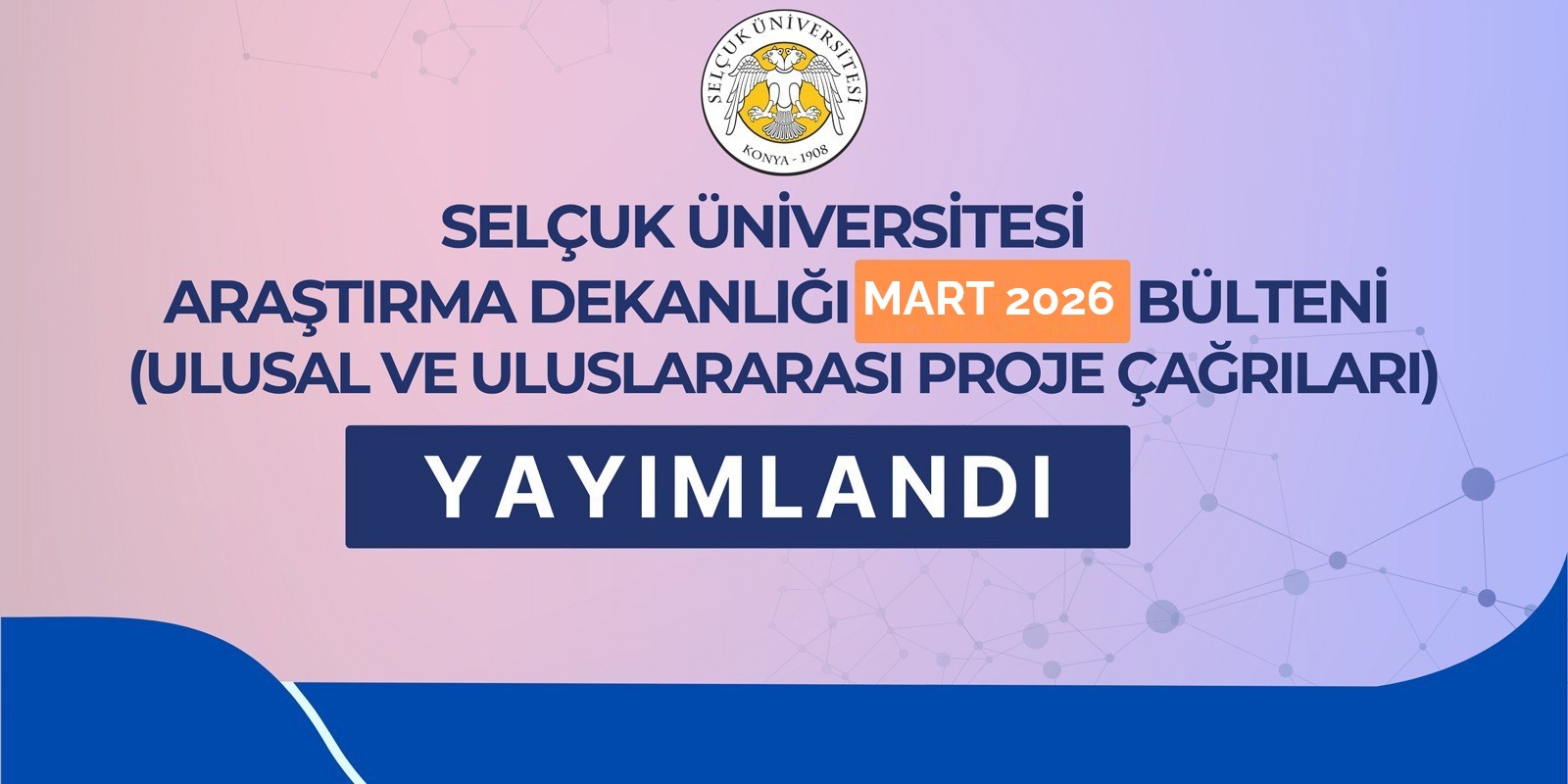 ULUSAL VE ULUSLARARASI PROJELER