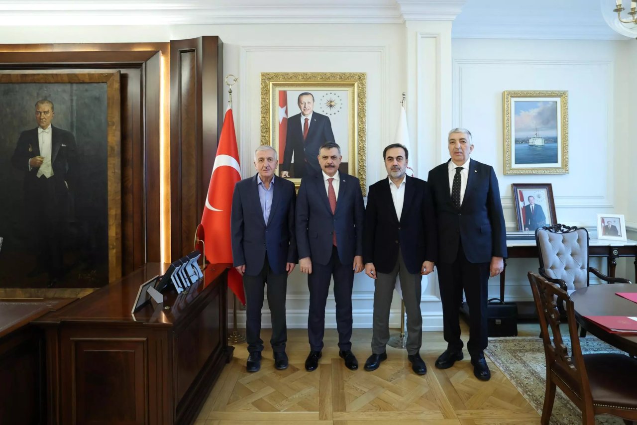 İÇİŞLERİ BAKANI MUSTAFA ÇİFTÇİ’YE HAYIRLI OLSUN ZİYARETİ