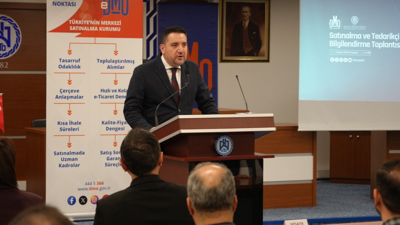 DEVLET MALZEME OFİSİ’NİN ÇALIŞMALARI KTO’DA ANLATILDI