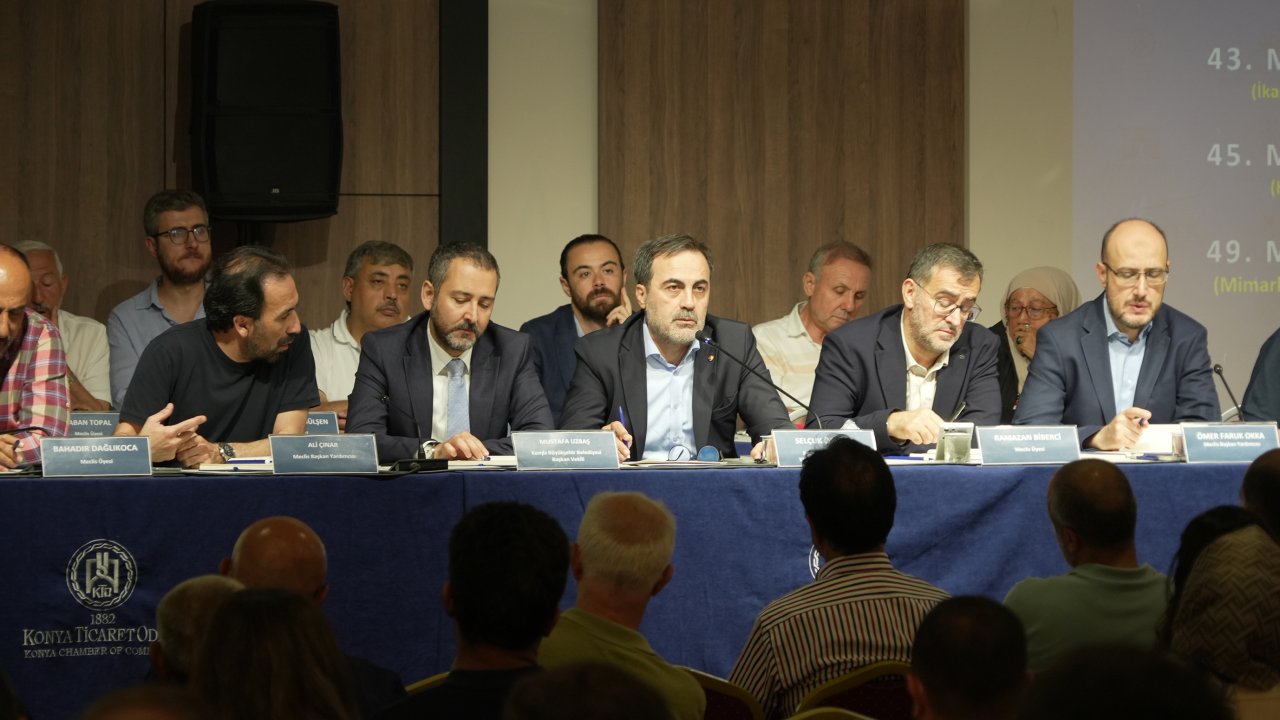 KONYA TİCARET ODASI, 70 MESLEK KOMİTESİYLE İSTİŞARELERİ TAMAMLADI