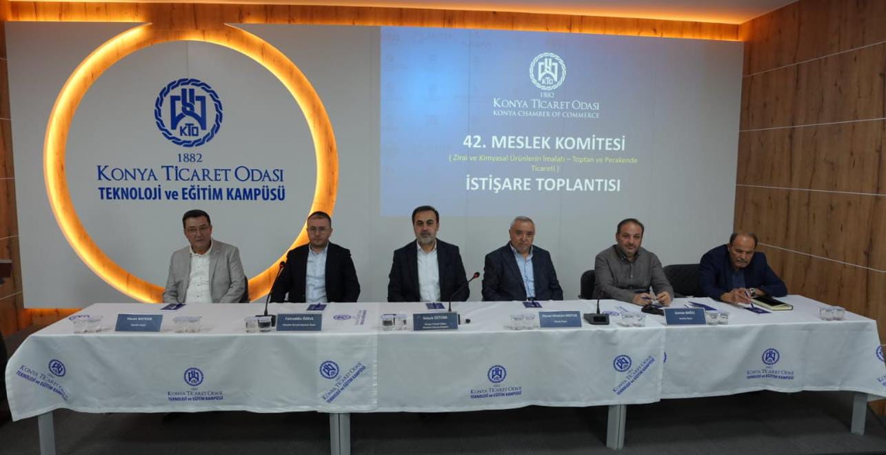 ZİRAİ VE KİMYASAL ÜRÜNLER  SEKTÖRÜ MASAYA YATIRILDI