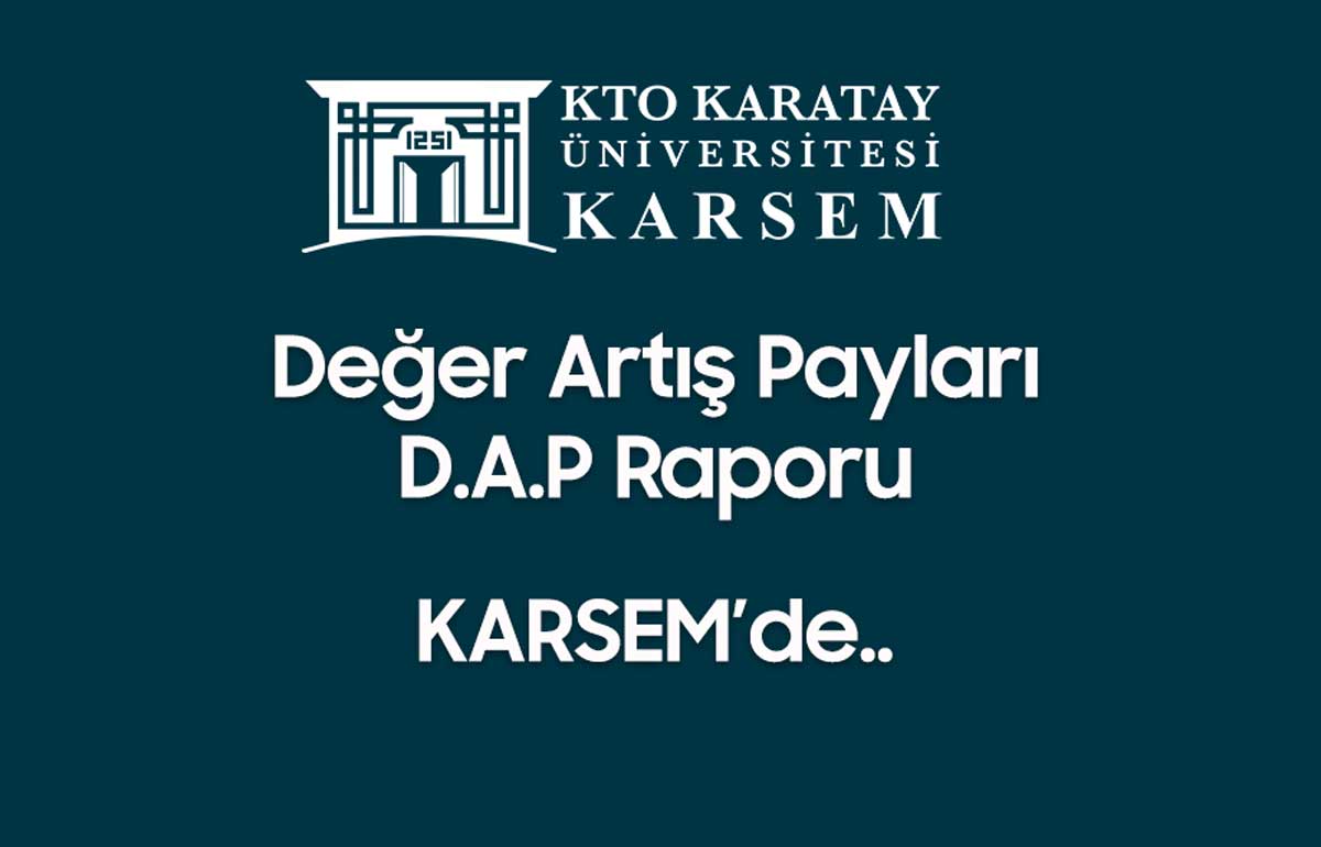 Değer Artış Payı (D.A.P) Raporu