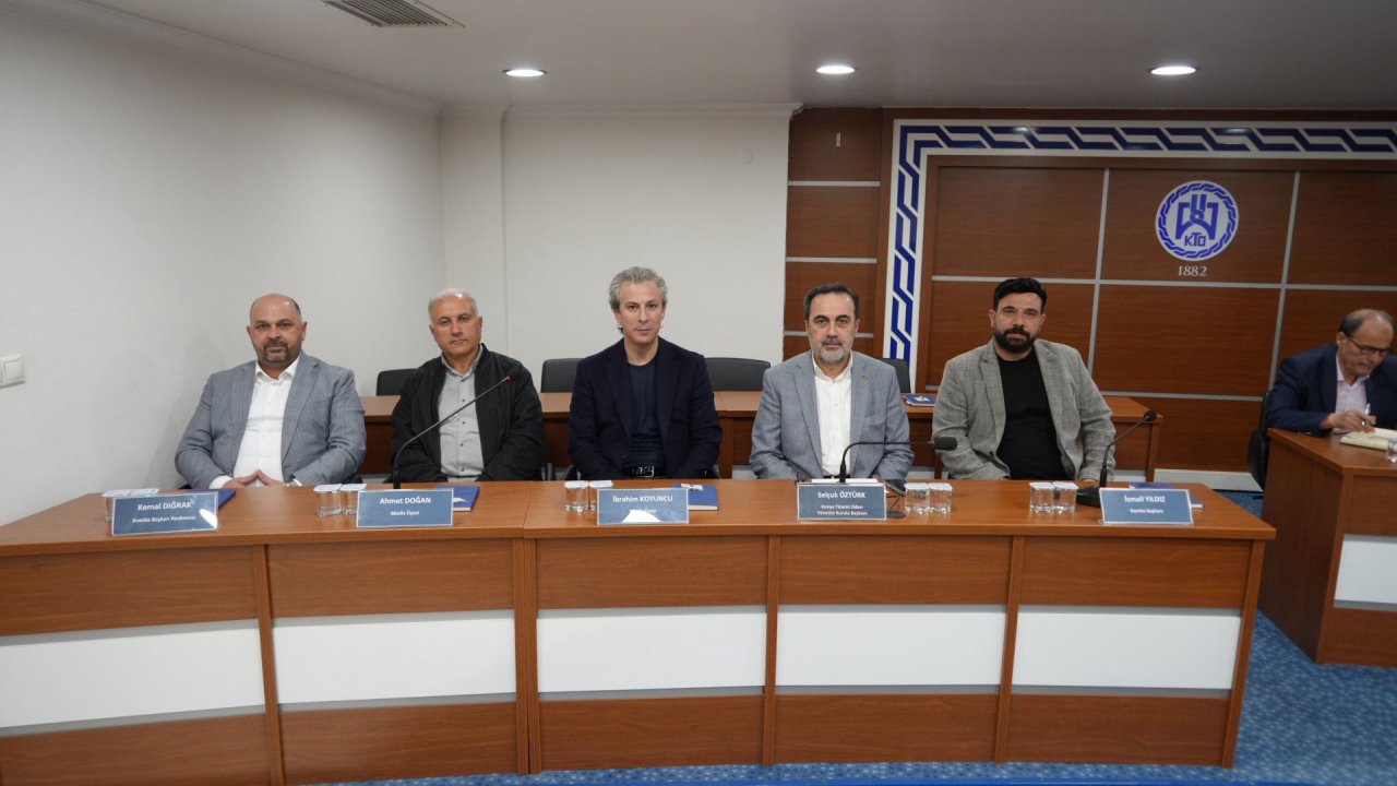 KTO BAŞKANI SELÇUK ÖZTÜRK: SORUNLARIN TAKİPÇİSİYİZ