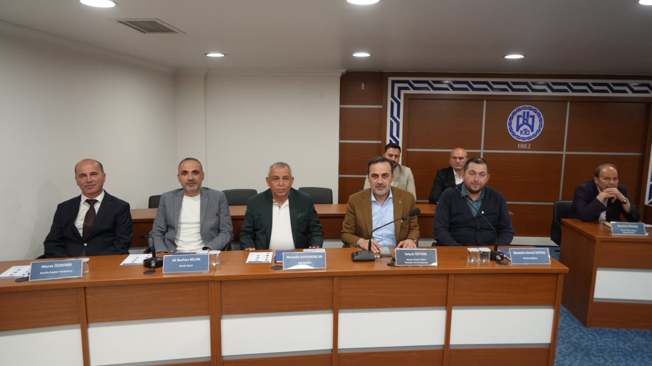 BAŞKAN ÖZTÜRK: YİYECEK-İÇECEK SEKTÖRÜ KONYA’NIN MARKA DEĞERİNE KATKI SAĞLIYOR