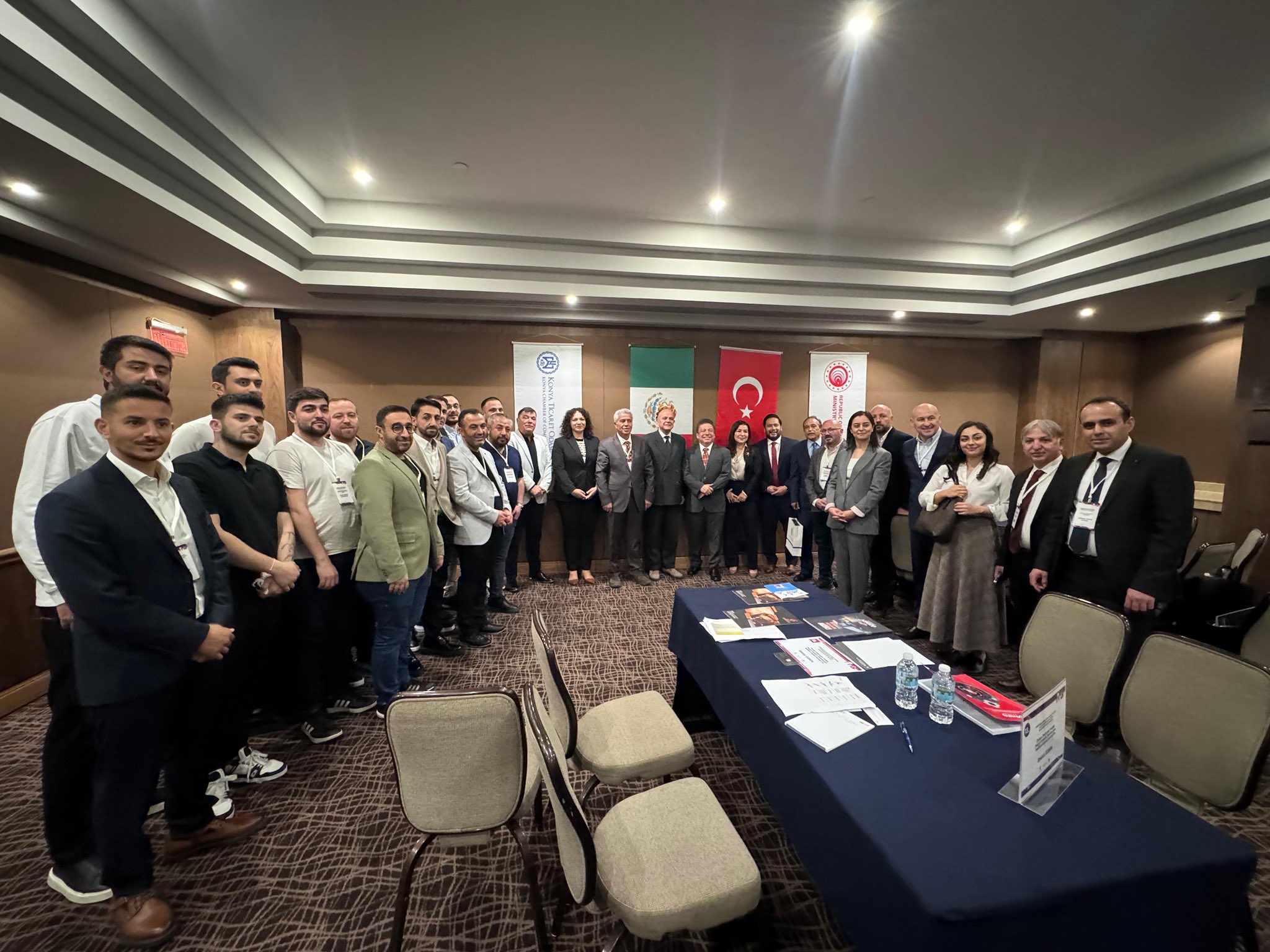 ERKUŞ, KONYA - MEKSİKA İKİLİ İŞ GÖRÜŞMELERİ PROGRAMINA KATILDI