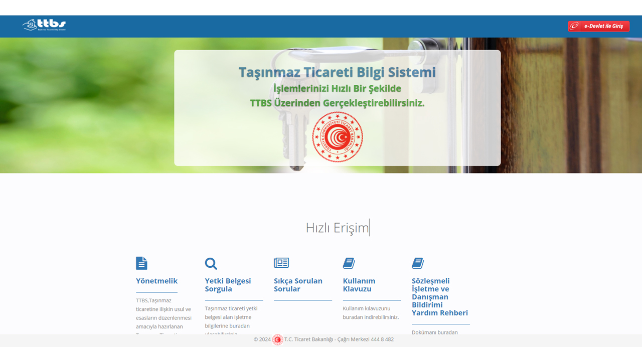 Taşınmaz Ticareti Bilgi Sistemi