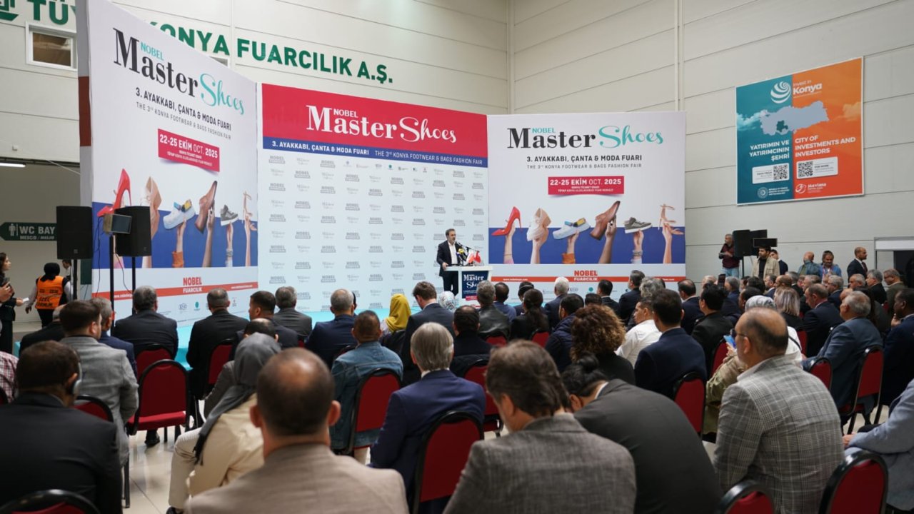 KONYA AYAKABI FUARI AÇILDI